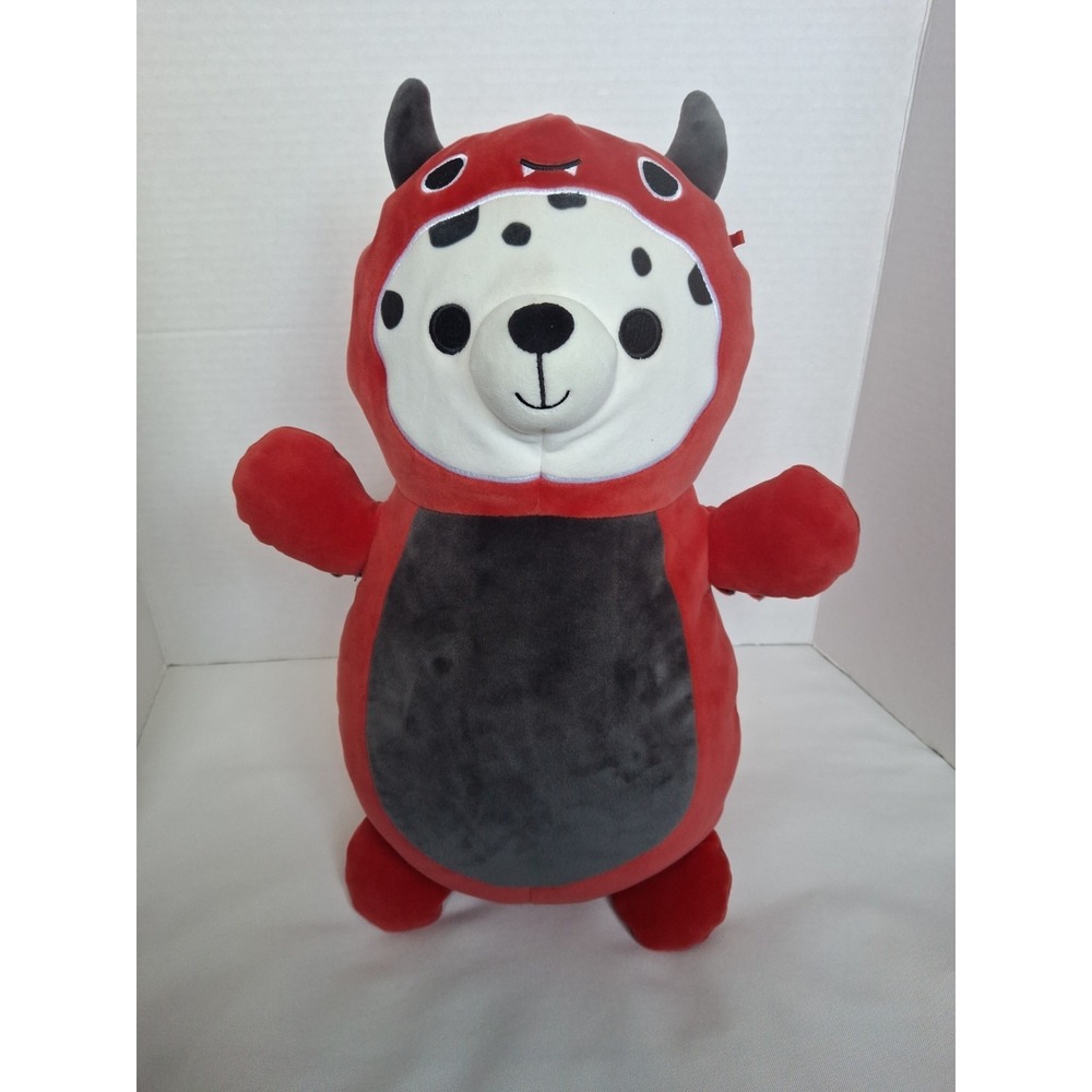 Squishmallow Halloween 2023 Dustin The Dog‎ In Devil Costume Hugmee 14"